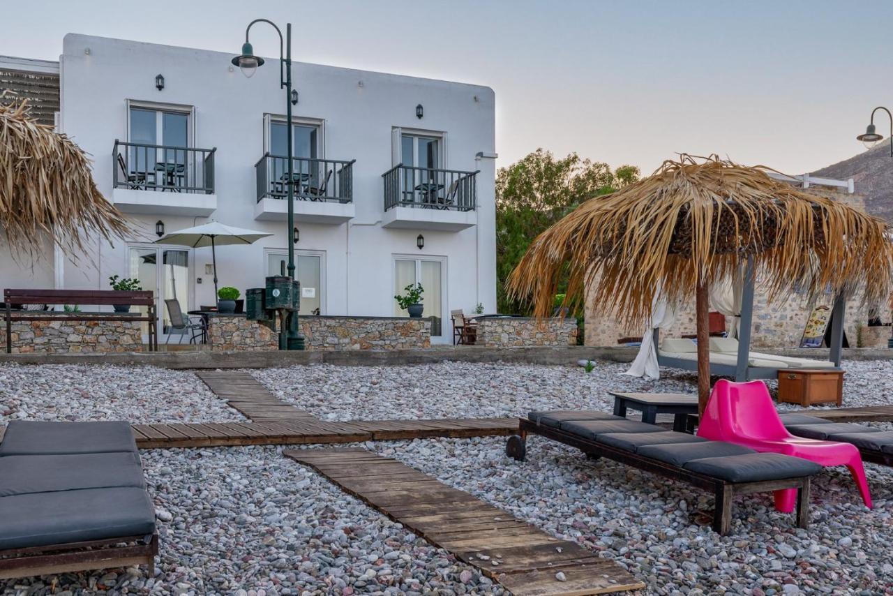 Uno Luxury Apartment With Sea View Livadia  Bagian luar foto